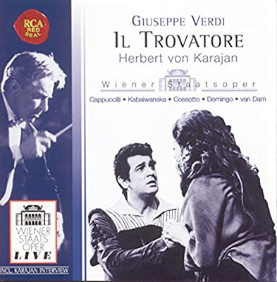 Giuseppe Verdi, Herbert von Karajan, Wiener Staatsopernchor, Piero Cappuccilli • Raina Kabaivanska • Fiorenza Cossotto • Placido Domingo • José van Dam - Il Trovatore (2xCD) (Near Mint (NM or M-))