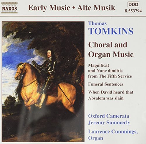 Thomas Tomkins - Oxford Camerata, Jeremy Summerly, Laurence Cummings - Choral And Organ Music (CD, Album) (Near Mint (NM or M-))