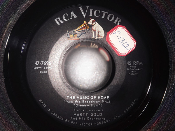 Marty Gold And His Orchestra - Lissabon / The Music Of Home (7", Single) (Very Good Plus (VG+)) - Image 2