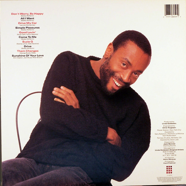 Bobby McFerrin - Simple Pleasures (LP, Album, Spe) (Mint (M)) - Image 2