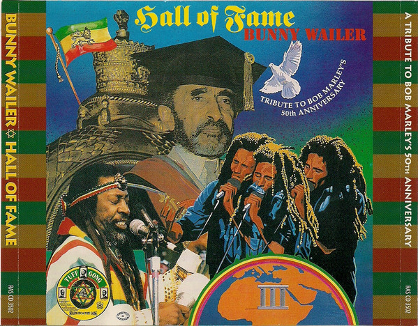 Bunny Wailer - Hall Of Fame - A Tribute To Bob Marley's 50th Anniversary (2xCD, Album) (Near Mint (NM or M-)) - Image 2