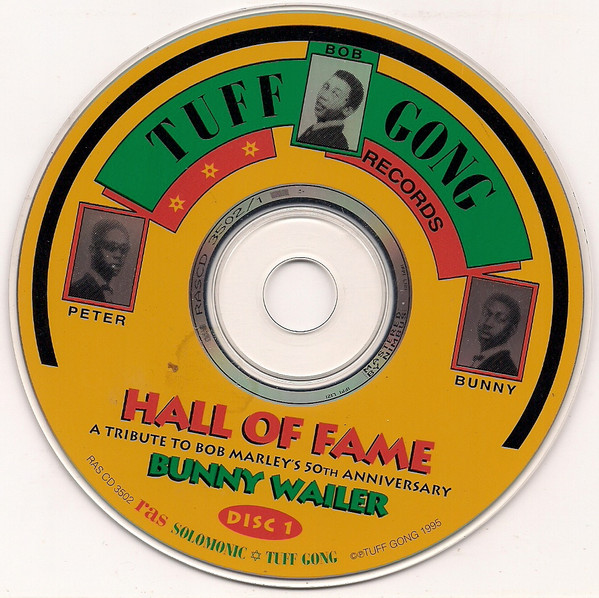 Bunny Wailer - Hall Of Fame - A Tribute To Bob Marley's 50th Anniversary (2xCD, Album) (Near Mint (NM or M-)) - Image 4