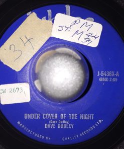 Dave Dudley - Under Cover Of The Night (7", Single) (Good Plus (G+))
