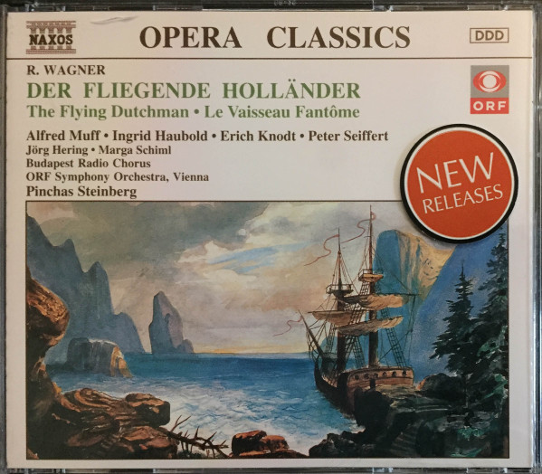Richard Wagner - Magyar Rádió És Televízió Énekkara / ORF Symphonieorchester / Pinchas Steinberg - Der Fliegende Holländer (2xCD) (Near Mint (NM or M-))