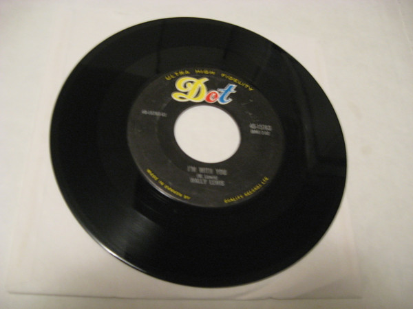 Wally Lewis - White Bobby Socks / I'm With You (7", Single) (Very Good (VG)) - Image 2