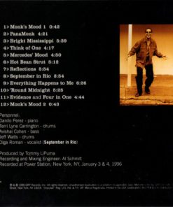 Alternative view of Danilo Perez - Panamonk (CD, Album) (Near Mint (NM or M-))