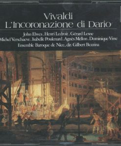Antonio Vivaldi - John Elwes  . Henri Ledroit  . Gérard Lesne  . Michel Verschaeve  . Isabelle Poulenard  . Agnès Mellon  . Dominique Visse  . Ensemble Baroque De Nice  . Gilbert Bezzina - L' Incoronazione Di Dario (3xCD, Album) (Near Mint (NM or M-))