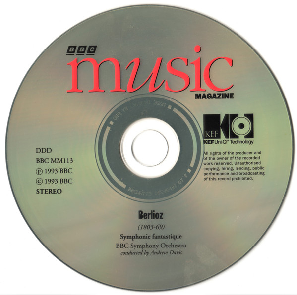 Hector Berlioz - BBC Symphony Orchestra Conducted By Andrew Davis - Symphonie Fantastique (CD, PDO) (Near Mint (NM or M-)) - Image 4