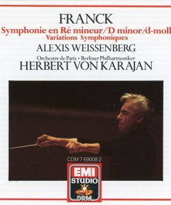 César Franck, Alexis Weissenberg, Orchestre De Paris, Berliner Philharmoniker, Herbert von Karajan - Symphonie En Ré Mineur/D Minor/D-Moll / Variations Symphoniques (CD, Comp, RM) (Near Mint (NM or M-))