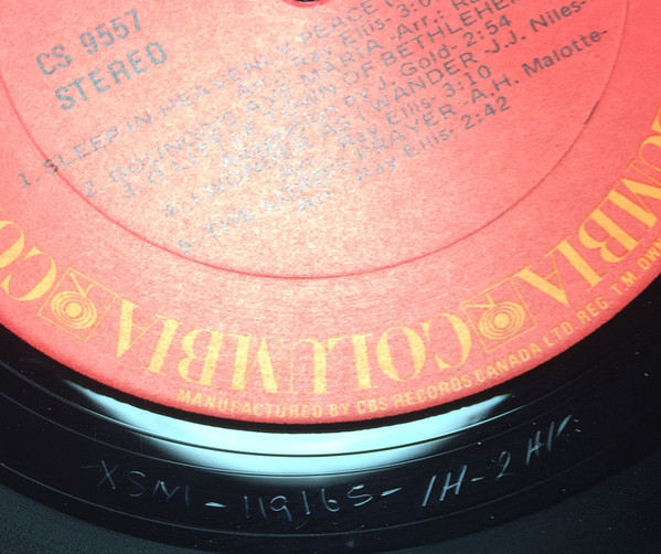 Barbra Streisand - A Christmas Album (LP, Album, RE) (Mint (M)) - Image 5