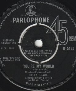 Cilla Black - You're My World (Il Mio Mondo) (7", Single) (Near Mint (NM or M-))