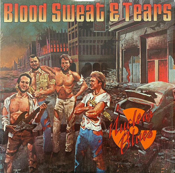 Blood, Sweat And Tears - Nuclear Blues (LP, Album, Glo) (Mint (M))