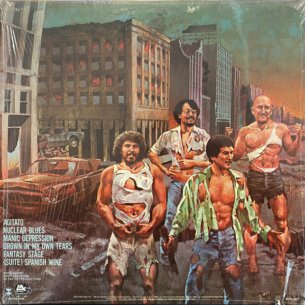 Blood, Sweat And Tears - Nuclear Blues (LP, Album, Glo) (Mint (M)) - Image 2