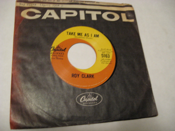Roy Clark - Take Me As I Am (7", Single) (Very Good (VG))