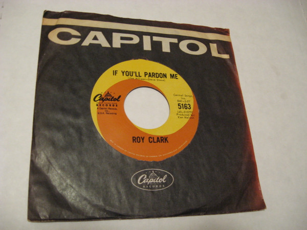 Roy Clark - Take Me As I Am (7", Single) (Very Good (VG)) - Image 2