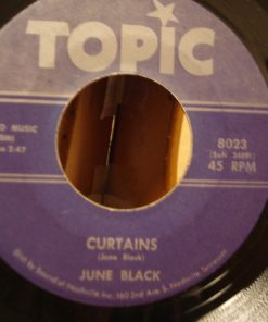 June Black - Curtains (7") (Very Good (VG))