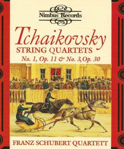 Pyotr Ilyich Tchaikovsky, Franz Schubert Quartet Of Vienna - String Quartet No.1 And No.3  (CD, Album) (Near Mint (NM or M-))