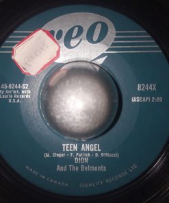 Dion & The Belmonts - Teen Angel / I Wonder Why (7", Single) (Very Good (VG))