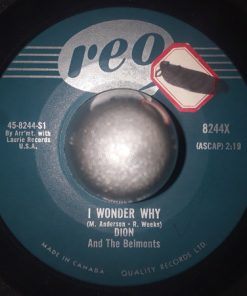 Alternative view of Dion & The Belmonts - Teen Angel / I Wonder Why (7", Single) (Very Good (VG))