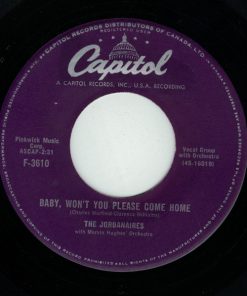 Alternative view of The Jordanaires - Sugaree / Baby, Won't You Please Come Home (7", Single) (Very Good Plus (VG+))