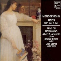 Felix Mendelssohn-Bartholdy - Trio De Barcelona - Trios op. 49 & 66 (CD) (Near Mint (NM or M-))