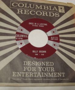 Alternative view of Billy Brown (8) - Next / Once In A Lifetime (7", Single) (Very Good Plus (VG+))