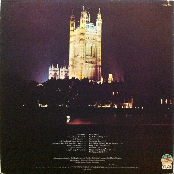 Gerry Rafferty - Gerry Rafferty (LP, Comp, RE) (Mint (M)) - Image 2