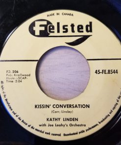 Alternative view of Kathy Linden - Just A Sandy Haired Boy Called Sandy / Kissin' Conversation (7") (Very Good (VG))