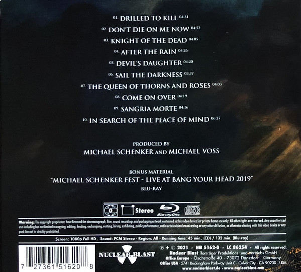The Michael Schenker Group - Immortal (CD, Album + Blu-ray + Dig) (Very Good Plus (VG+)) - Image 2