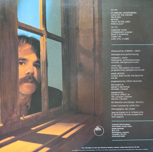Mark Moore (18) - Porchlight (LP) (Mint (M)) - Image 2