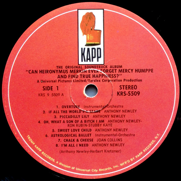 Anthony Newley - Can Heironymus Merkin Ever Forget Mercy Humppe And Find True Happiness? (LP, Album) (Mint (M)) - Image 3