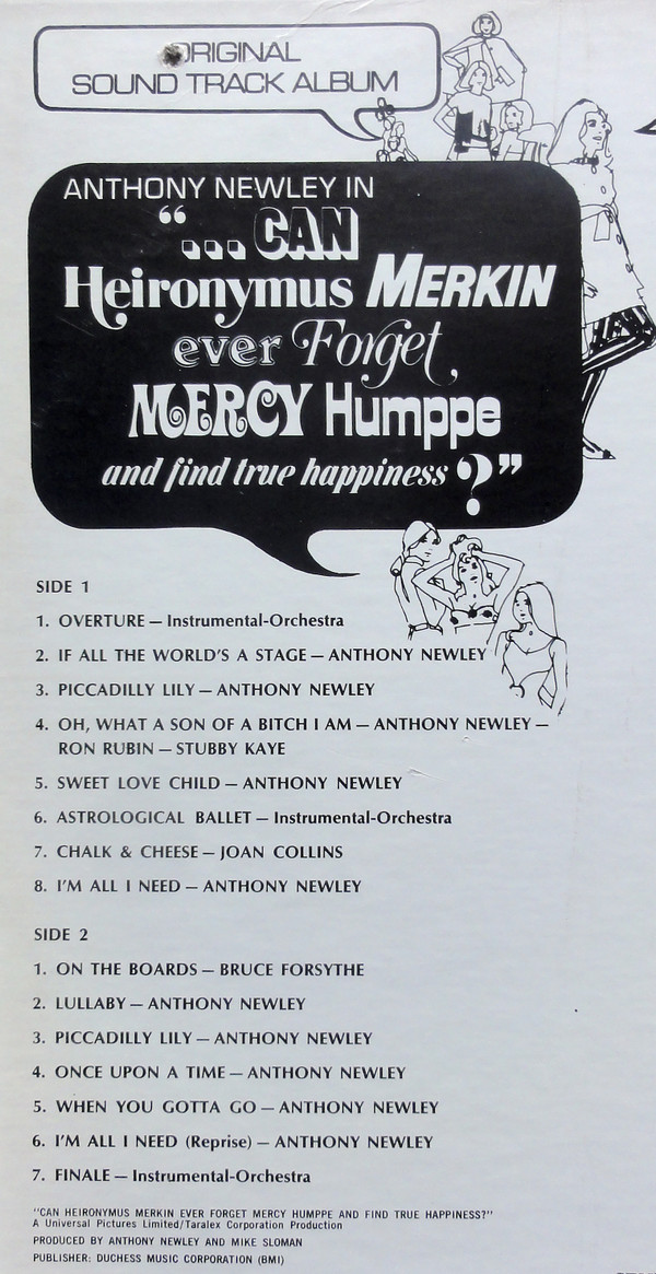Anthony Newley - Can Heironymus Merkin Ever Forget Mercy Humppe And Find True Happiness? (LP, Album) (Mint (M)) - Image 5