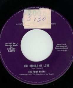 The Four Preps - She Was Five And He Was Ten / The Riddle Of Love (7", Single) (Very Good Plus (VG+))