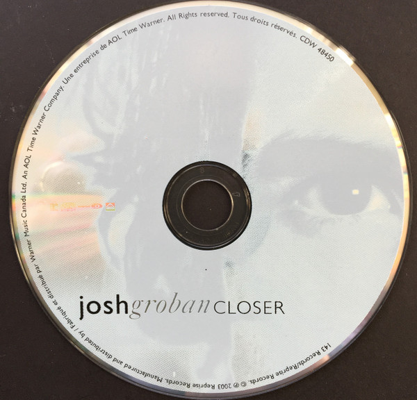 Josh Groban - Closer (CD, Album, Enh, RE) (Near Mint (NM or M-)) - Image 3