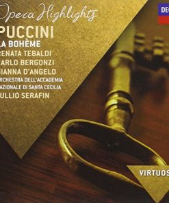 Giacomo Puccini, Renata Tebaldi, Carlo Bergonzi, Gianna D'Angelo, Ettore Bastianini, Orchestra dell'Accademia Nazionale di Santa Cecilia - La Bohème (CD, Album) (Near Mint (NM or M-))