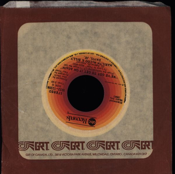 Marilyn McCoo & Billy Davis Jr. - You Don't Have To Be A Star (To Be In My Show) / We've Got To Get It On Again (7", Single) (Near Mint (NM or M-)) - Image 4
