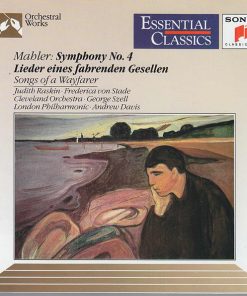 Gustav Mahler, Judith Raskin, Frederica von Stade, The Cleveland Orchestra, George Szell, London Philharmonic Orchestra, Andrew Davis - Symphony No. 4 / Lieder Eines Fahrenden Gesellen (CD, Comp, RE, RM) (Near Mint (NM or M-))