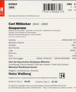 Alternative view of Carl Millöcker - Anneliese Rothenberger · Hermann Prey · Gabriele Fuchs · Günter Wewel · Martin Finke (2) · Chor Der Bayerischen Staatsoper · Münchner Rundfunkorchester · Heinz Wallberg - Gasparone (2xCD, Album, RE) (Near Mint (NM or M-))
