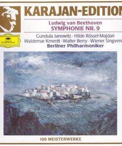 Ludwig van Beethoven – Herbert von Karajan, Berliner Philharmoniker, Gundula Janowitz, Hilde Rössel-Majdan, Waldemar Kmentt, Walter Berry, Wiener Singverein - Symphonie Nr. 9 (CD, Album, RE, RM, RP) (Near Mint (NM or M-))