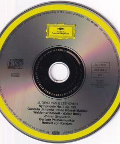 Ludwig van Beethoven – Herbert von Karajan, Berliner Philharmoniker, Gundula Janowitz, Hilde Rössel-Majdan, Waldemar Kmentt, Walter Berry, Wiener Singverein - Symphonie Nr. 9 (CD, Album, RE, RM, RP) (Near Mint (NM or M-)) - Image 3
