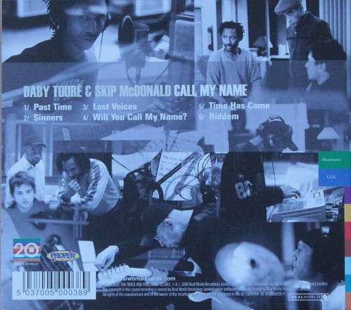 Daby Touré & Skip McDonald - Call My Name (CD, MiniAlbum) (Near Mint (NM or M-)) - Image 2