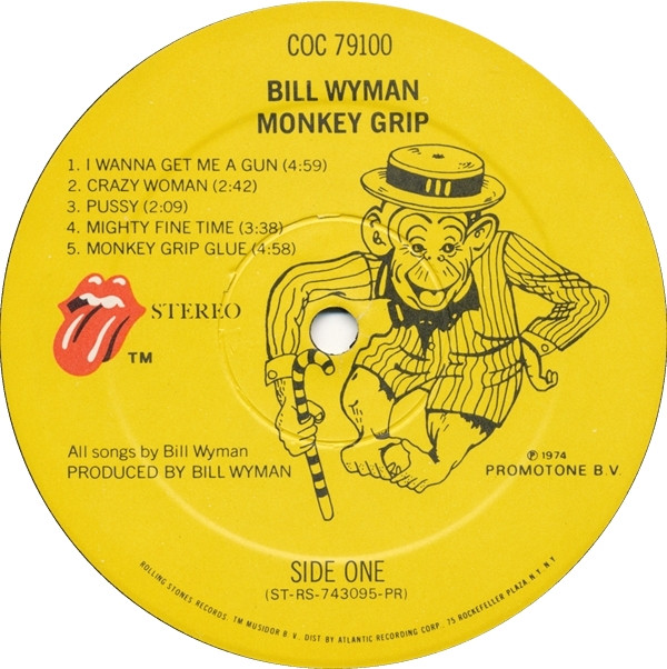 Bill Wyman - Monkey Grip (LP, Album, PR ) (Mint (M)) - Image 3