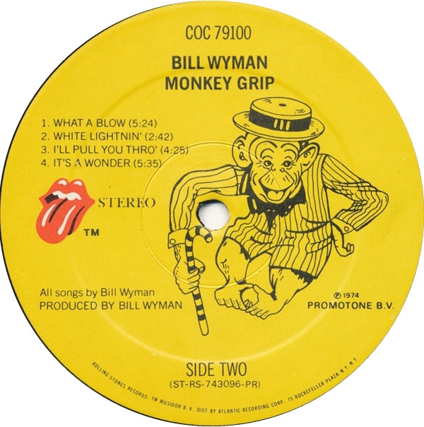 Bill Wyman - Monkey Grip (LP, Album, PR ) (Mint (M)) - Image 4