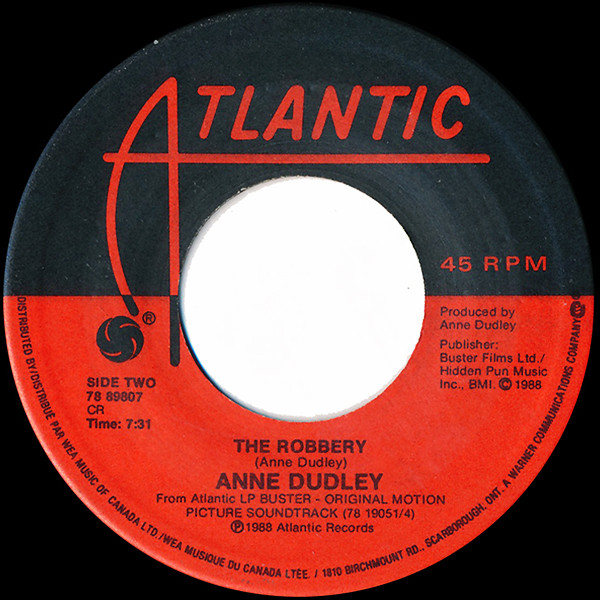 Phil Collins / Anne Dudley - Two Hearts (7") (Near Mint (NM or M-)) - Image 2