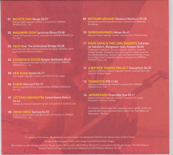 Various - The Rough Guide To Avant-Garde Japan (CD, Comp) (Near Mint (NM or M-)) - Image 4