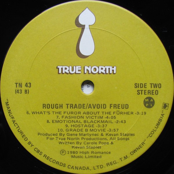 Rough Trade - Avoid Freud (LP, Album) (Mint (M)) - Image 4