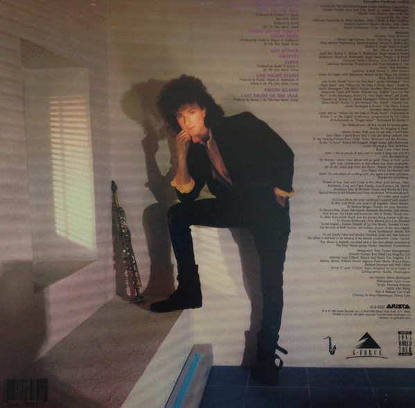 Kenny G (2) - Gravity (LP, Album, Ind) (Mint (M)) - Image 2