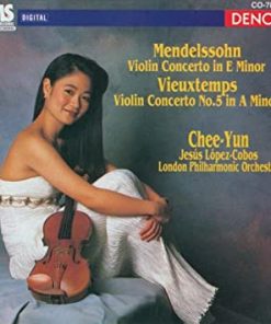 Felix Mendelssohn-Bartholdy / Henri Vieuxtemps, Chee-Yun, Jesús López-Cobos, London Philharmonic Orchestra - Violin Concerto in E Minor / Violin Concerto No.5 in A Minor (CD) (Near Mint (NM or M-))