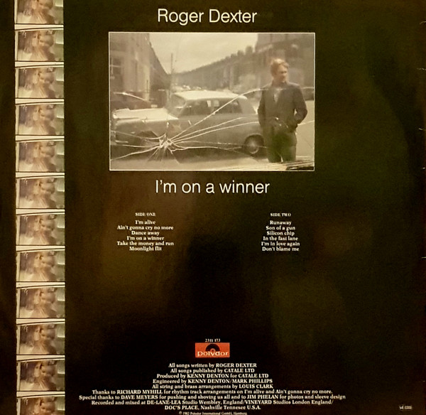 Roger Dexter - I'm On A Winner (LP, Album) (Mint (M)) - Image 2