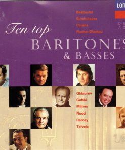 Various - Ten Top Baritones & Basses (CD, Comp) (Near Mint (NM or M-))